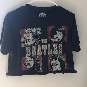 The Beatles crop top
